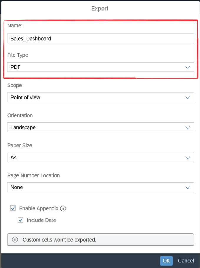 Export Table Data in PDF and XLSX Format